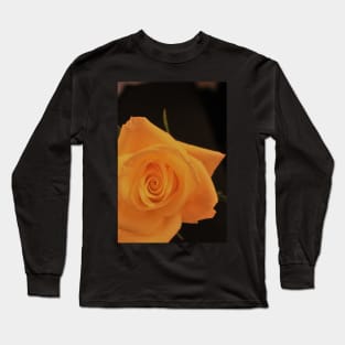 Bright Yellow Rose Long Sleeve T-Shirt